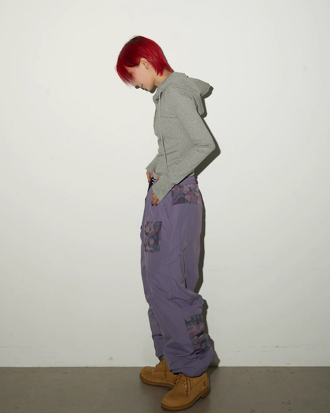 カラーブロックダウンパンツ SL805