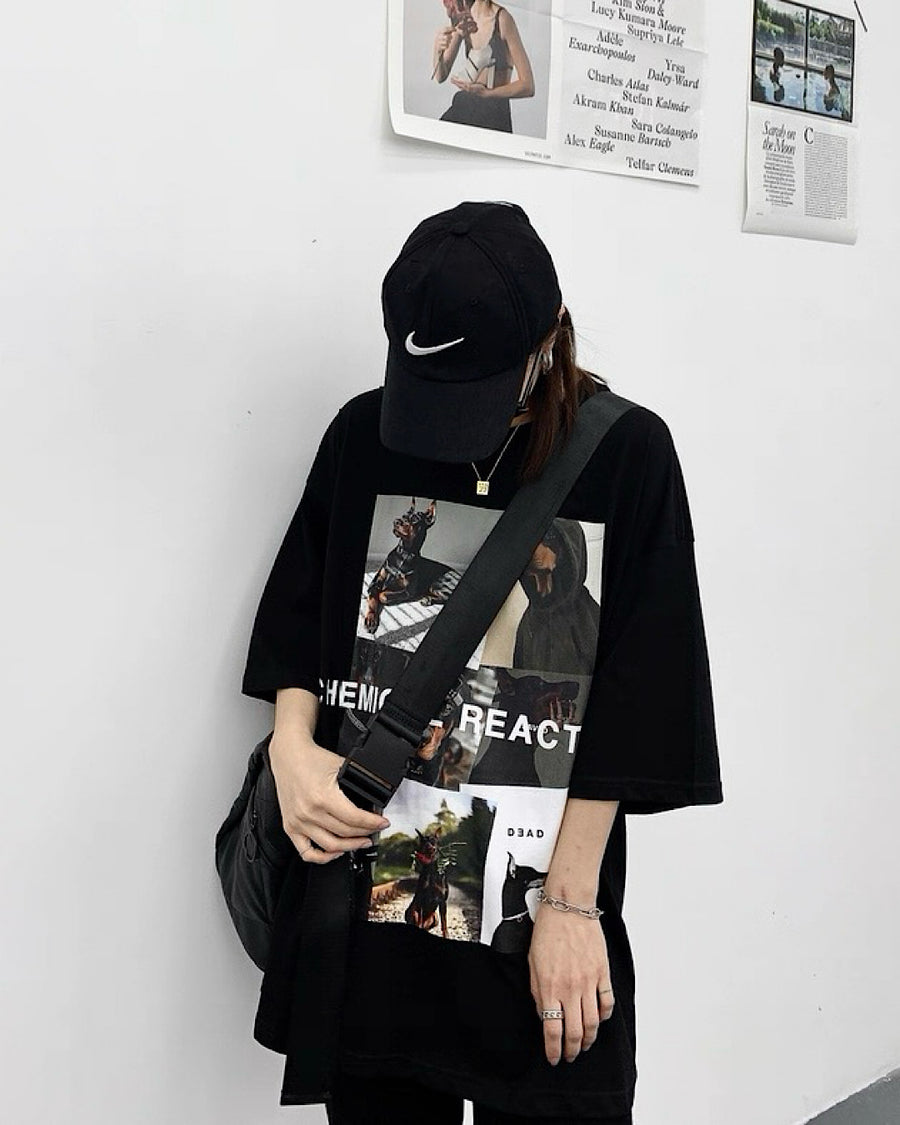 ピクチャープリントTシャツ SL870