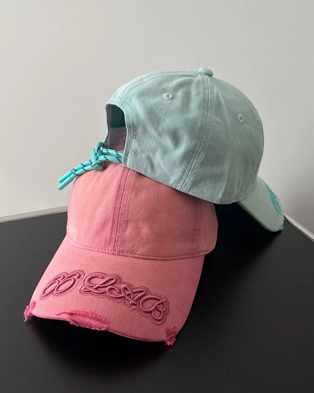 ロゴダメージ加工キャップ SL799