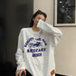 フロッキープリントロングTシャツ SL971