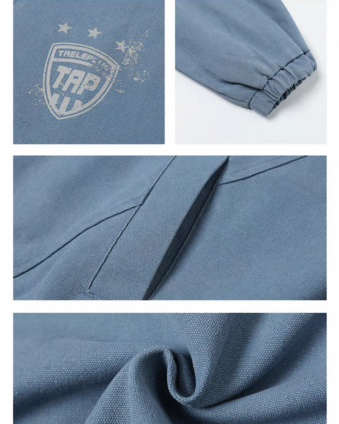 Vネックスポーティプルオーバー M019