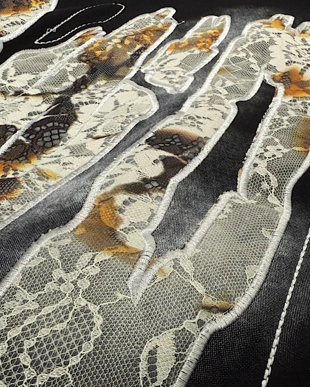 レースデザインロゴフーディ SL801