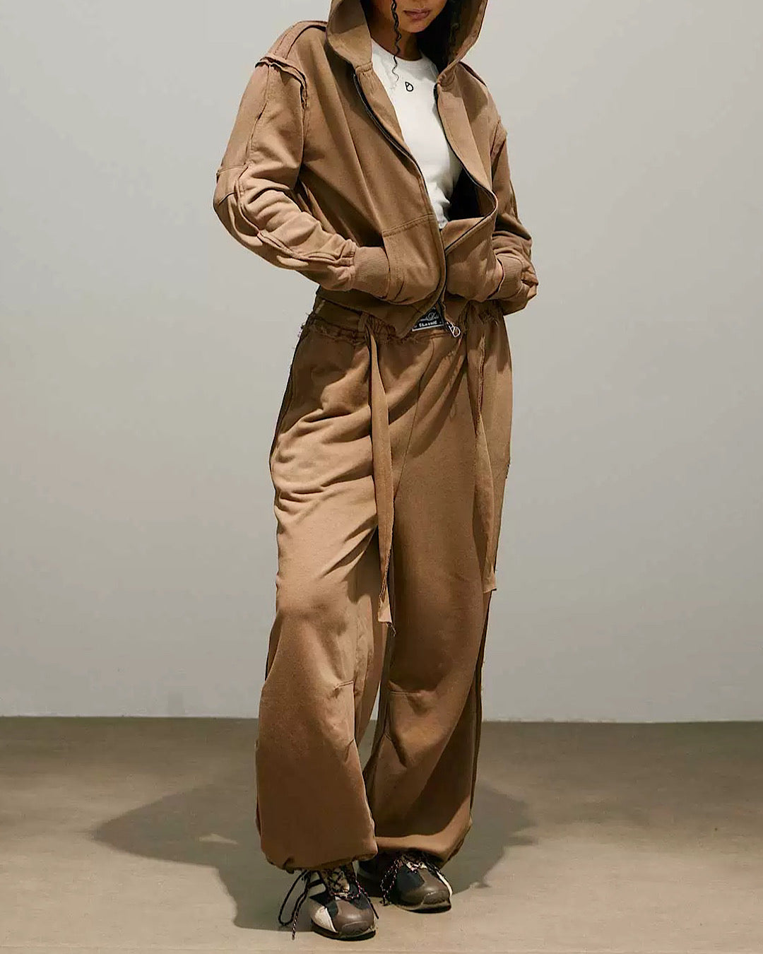 シームデザインロゴスウェットセットアップ SL808