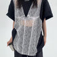 レースドッキングデザインTシャツ SL247