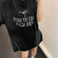 ジッパーデザインシェイディングTシャツ SL191