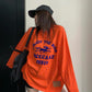 フロッキープリントロングTシャツ SL971