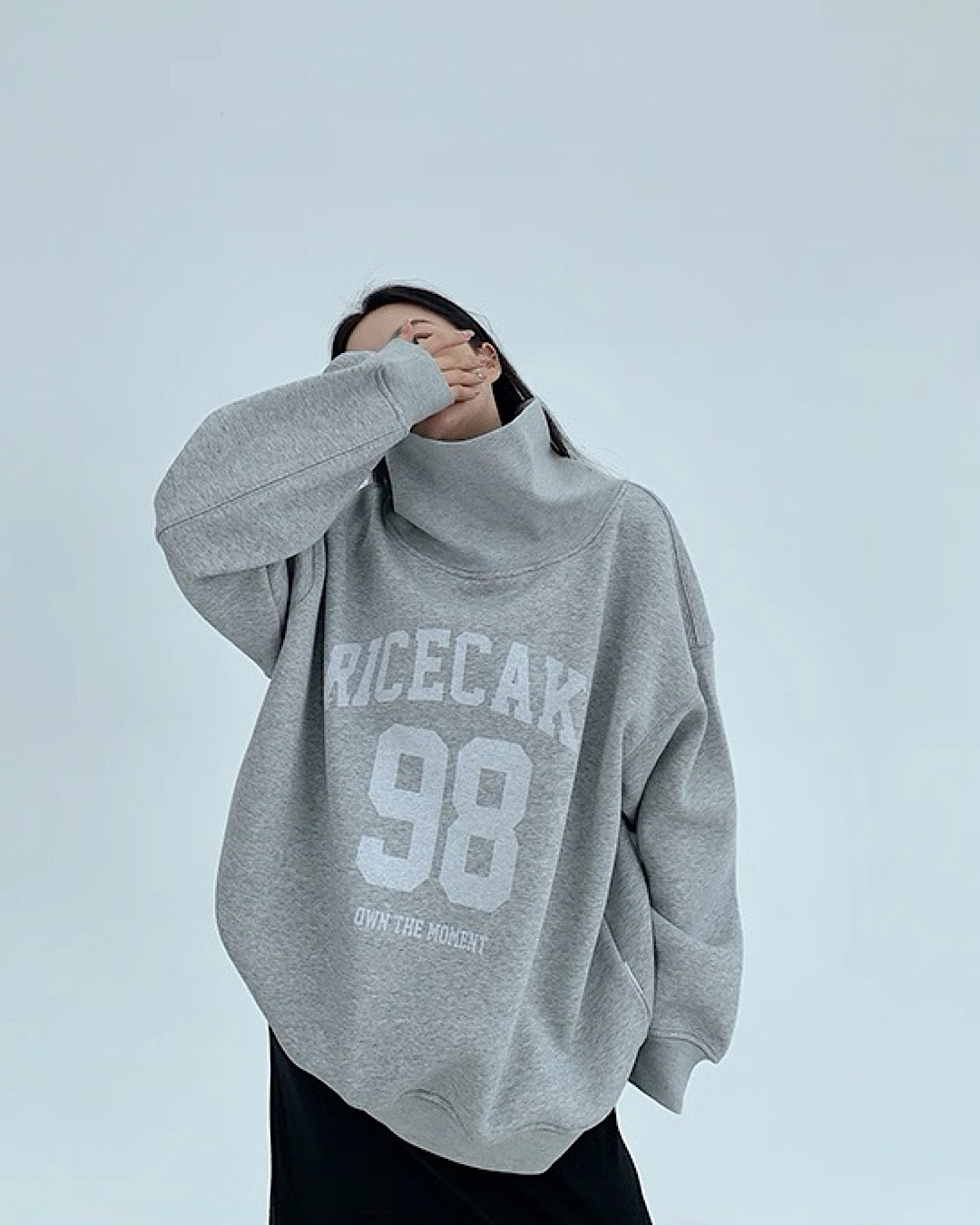 タートルネックナンバリングプルオーバー SL793