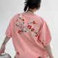 エンブロイダリーフラワーTシャツ SL134