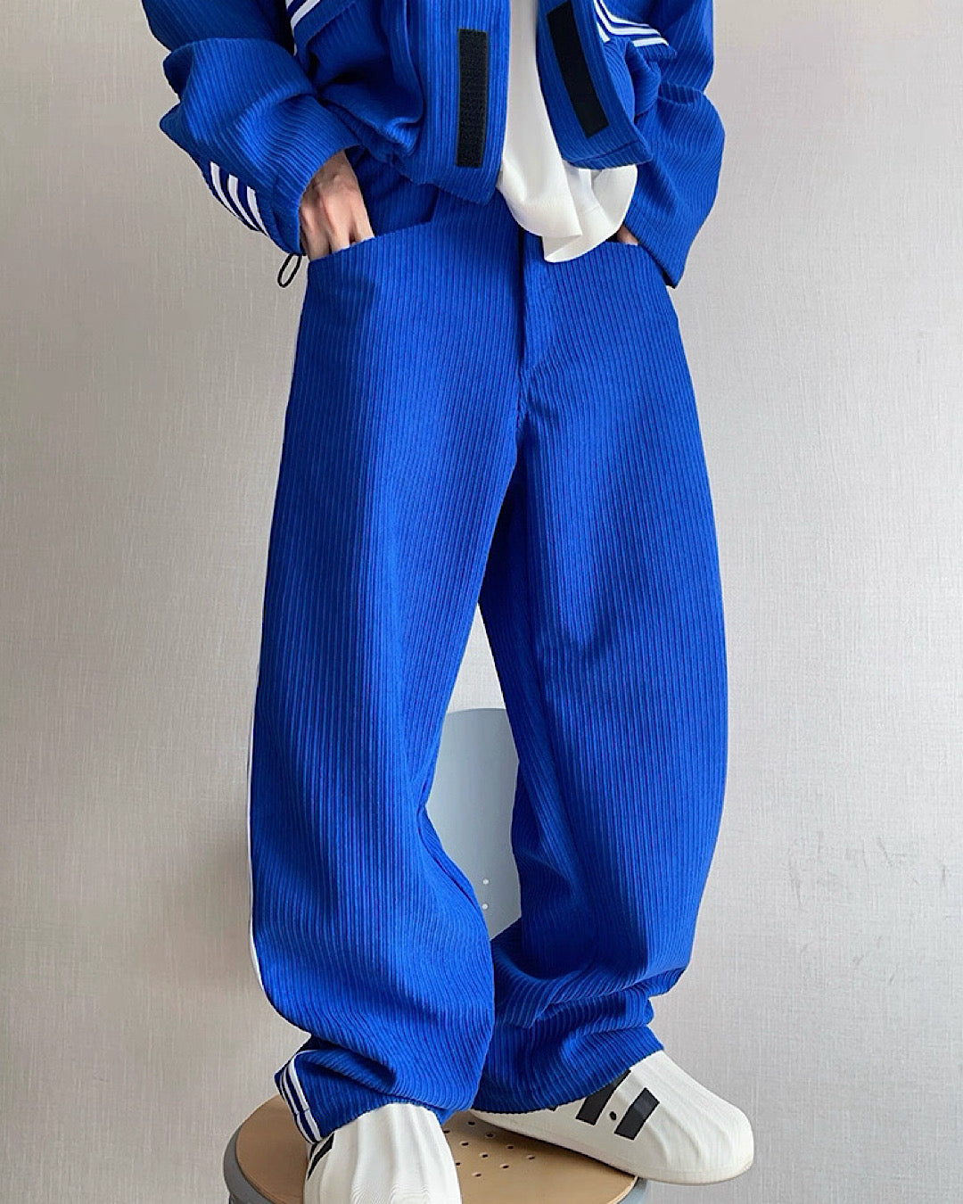 スリーラインコーデュロイパンツ M042