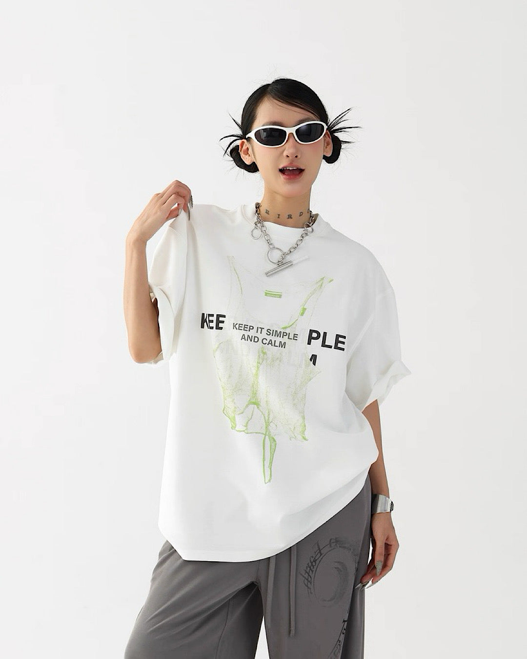 クリエイティブプリントＴシャツSL855