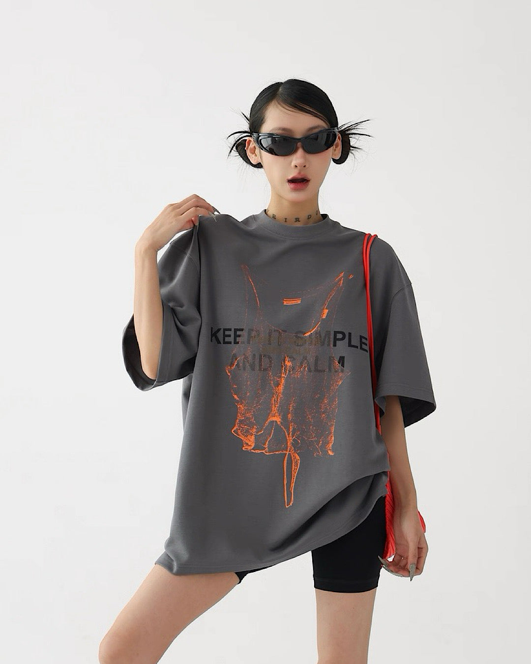 クリエイティブプリントＴシャツSL855