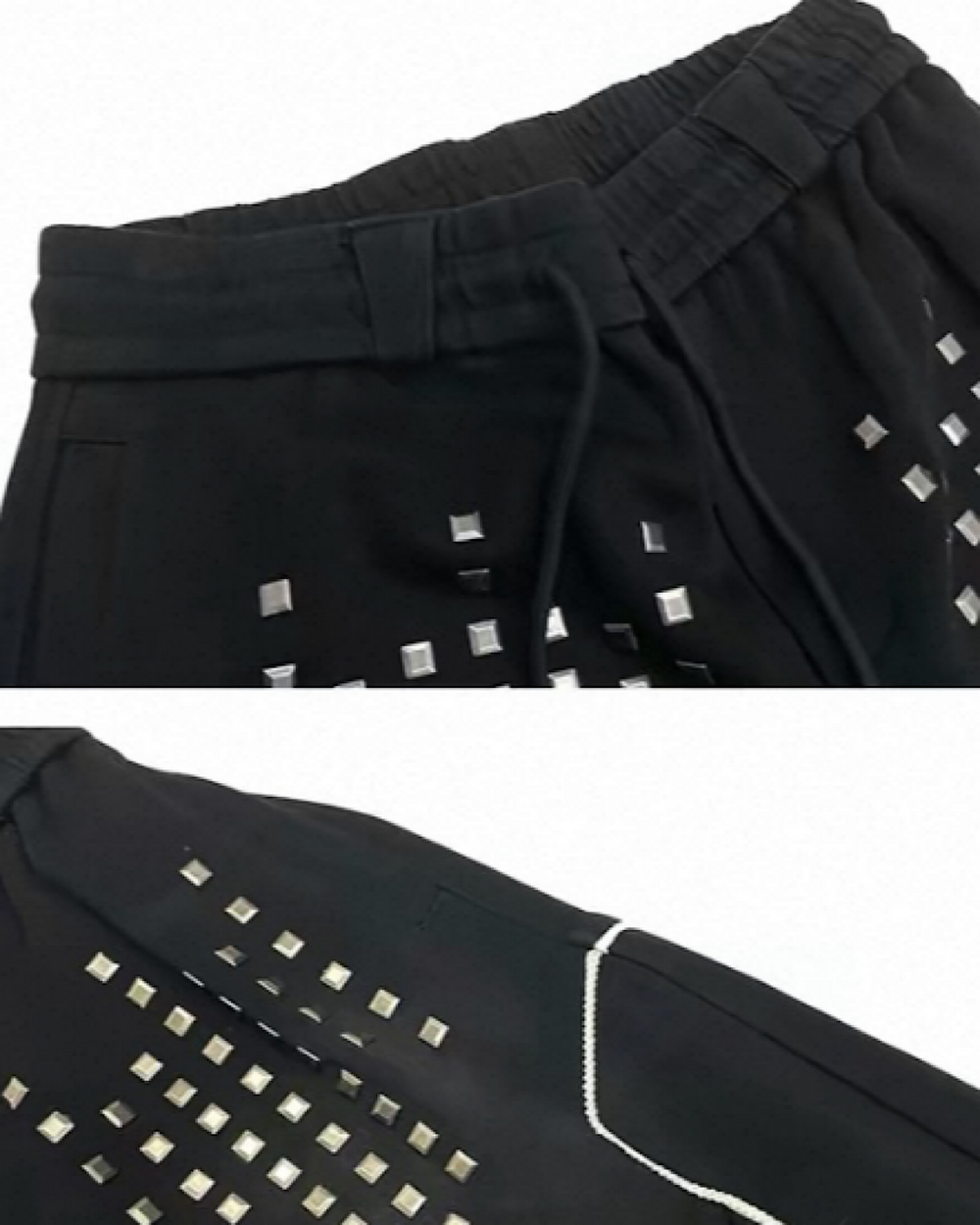 メタルリベットワイドパンツ SL1003