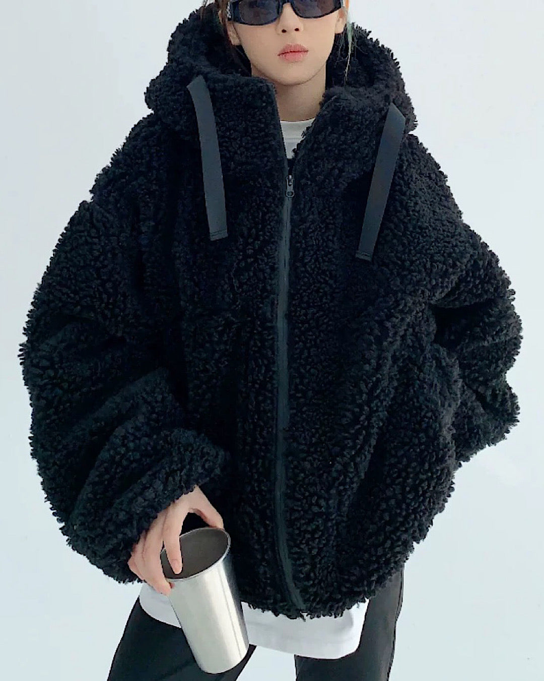 ボアジップアップパーカー SL824