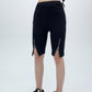 フロントジッパーハーフレギンス SL014