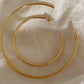 フープビッグピアス SL037