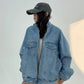 ジップアップデニムジャケット SL486