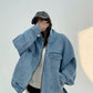 ジップアップデニムジャケット SL486