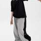 バイカラースウェットイージーパンツ SL498
