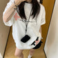 フラワーパッチTシャツ SL560