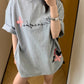 フラワーパッチTシャツ SL560