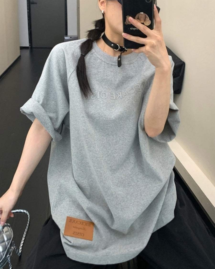 エンボスロゴパッチTシャツ SL562