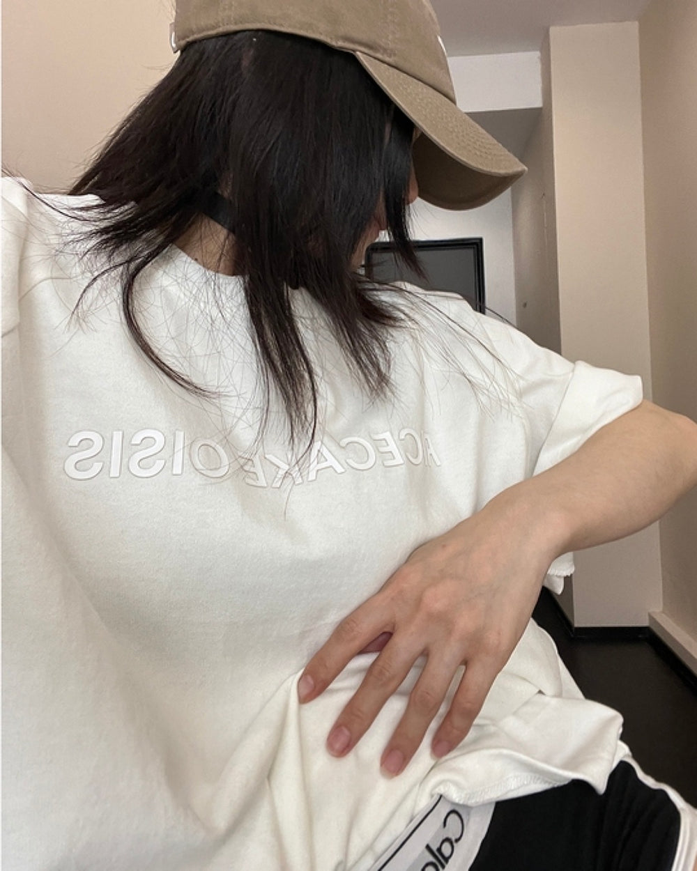 エンボスロゴパッチTシャツ SL562