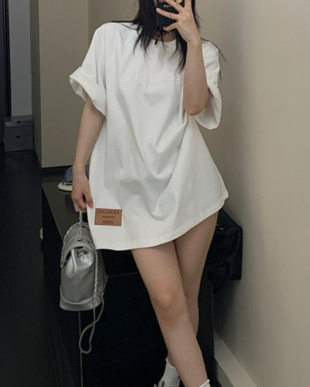 エンボスロゴパッチTシャツ SL562