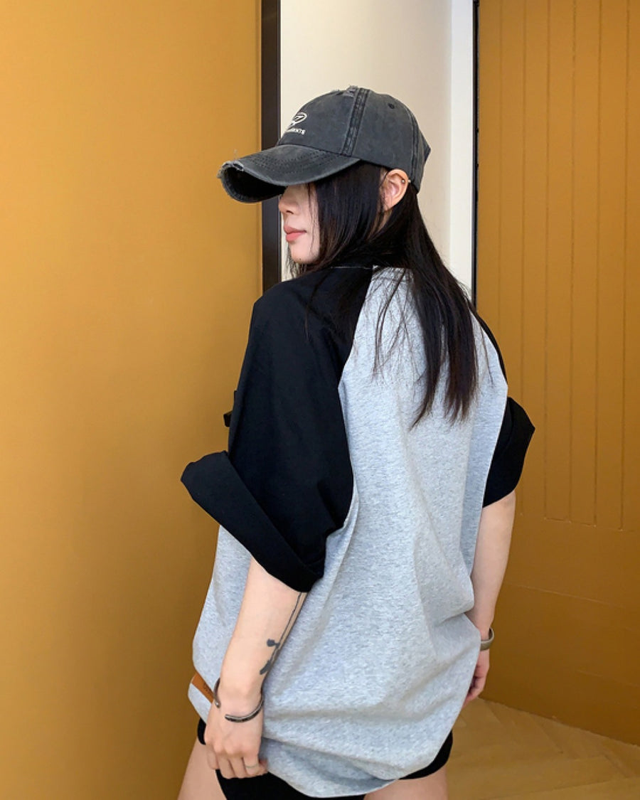 ナンバリングラグランTシャツ SL565
