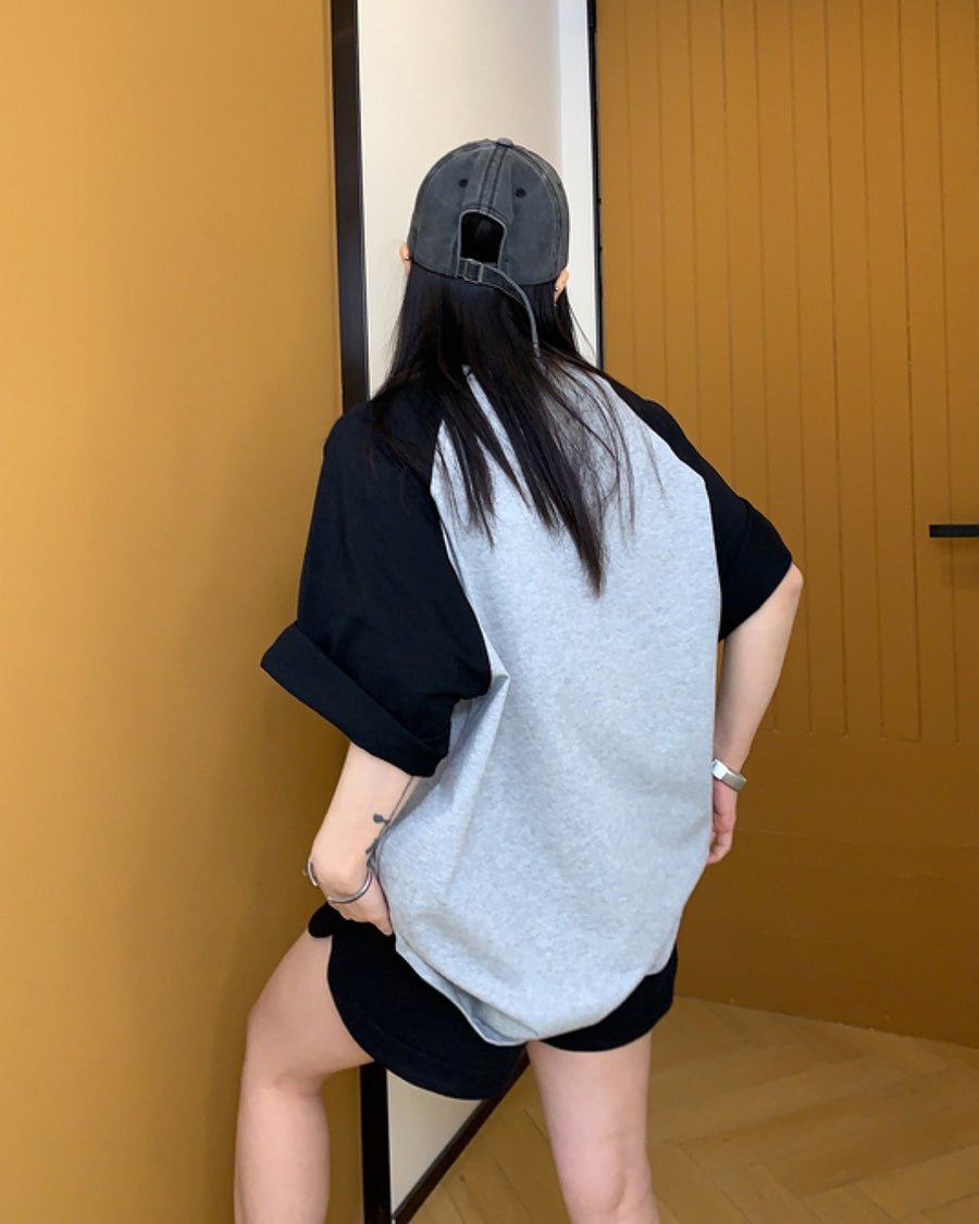 ナンバリングラグランTシャツ SL565