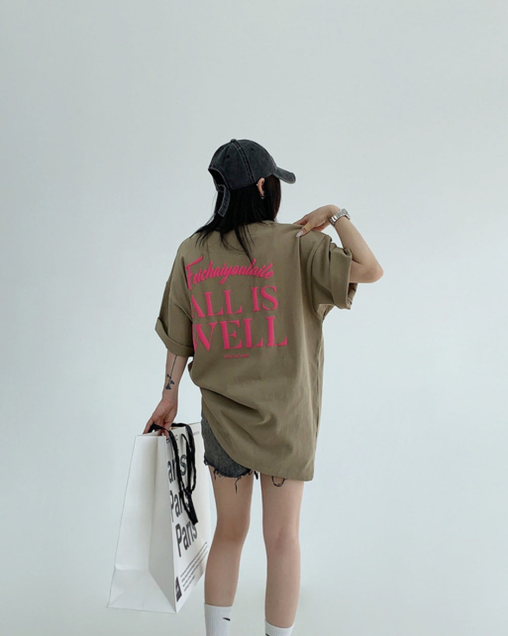 フォームプリントTシャツ SL568