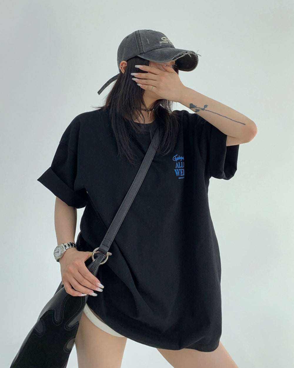 フォームプリントTシャツ SL568