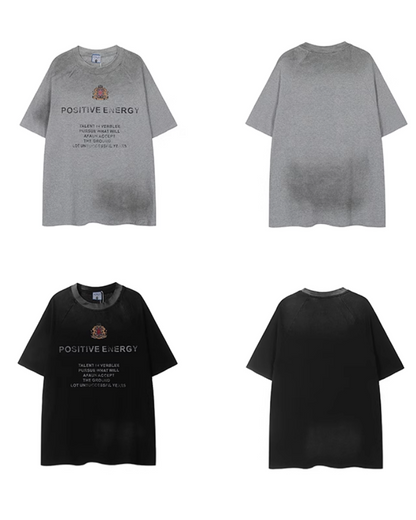 オールドデザインTシャツ SL585