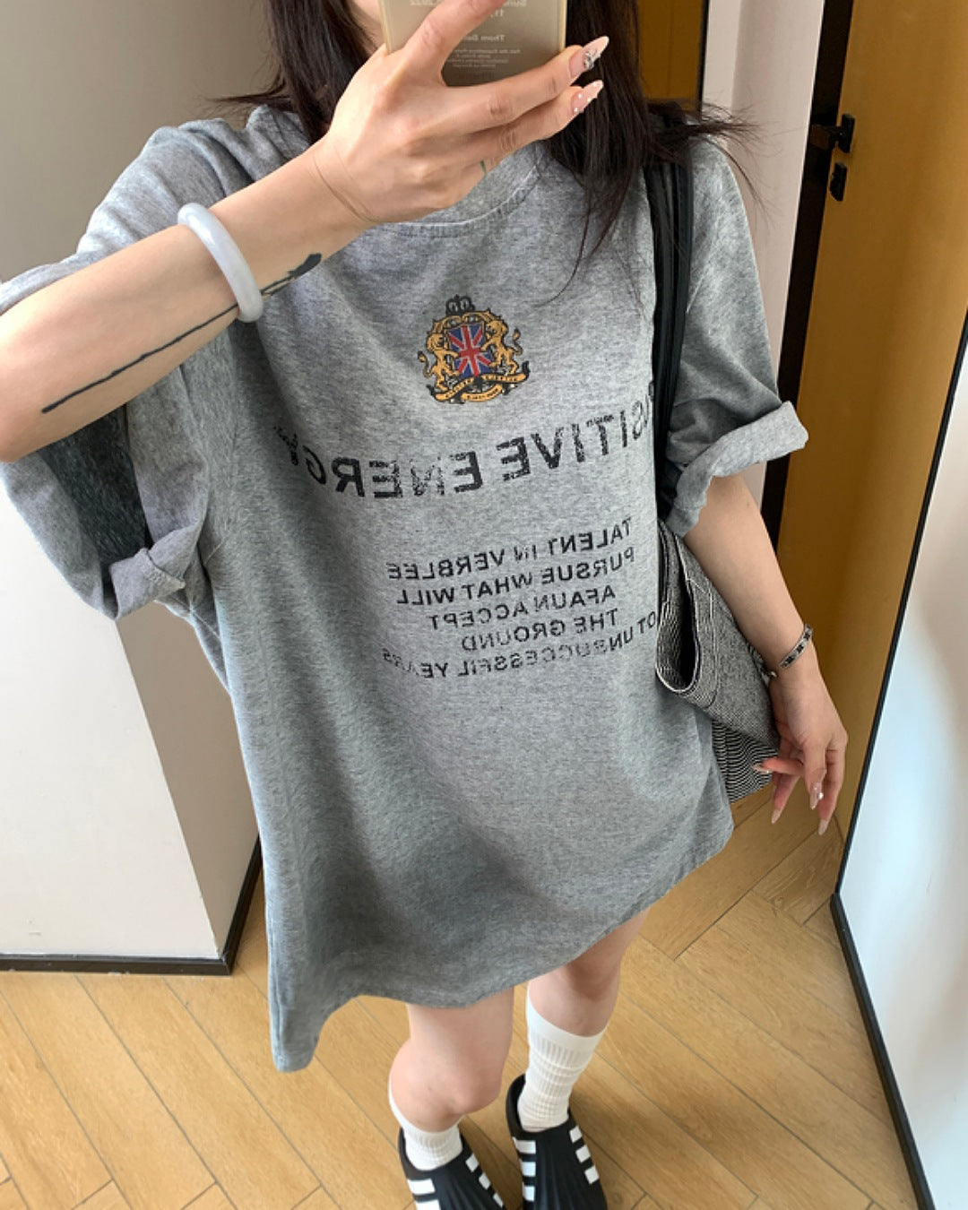 オールドデザインTシャツ SL585