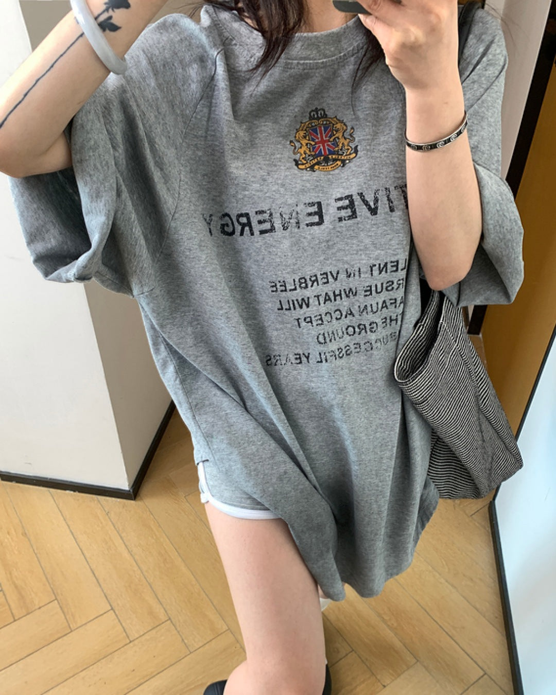 オールドデザインTシャツ SL585