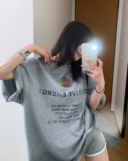 オールドデザインTシャツ SL585