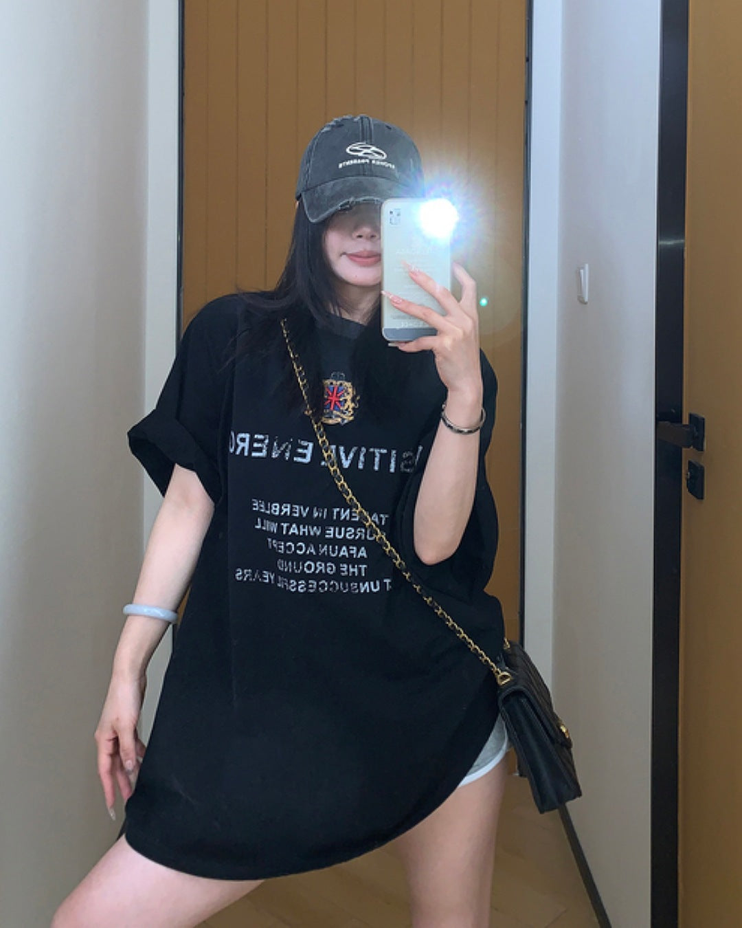 オールドデザインTシャツ SL585