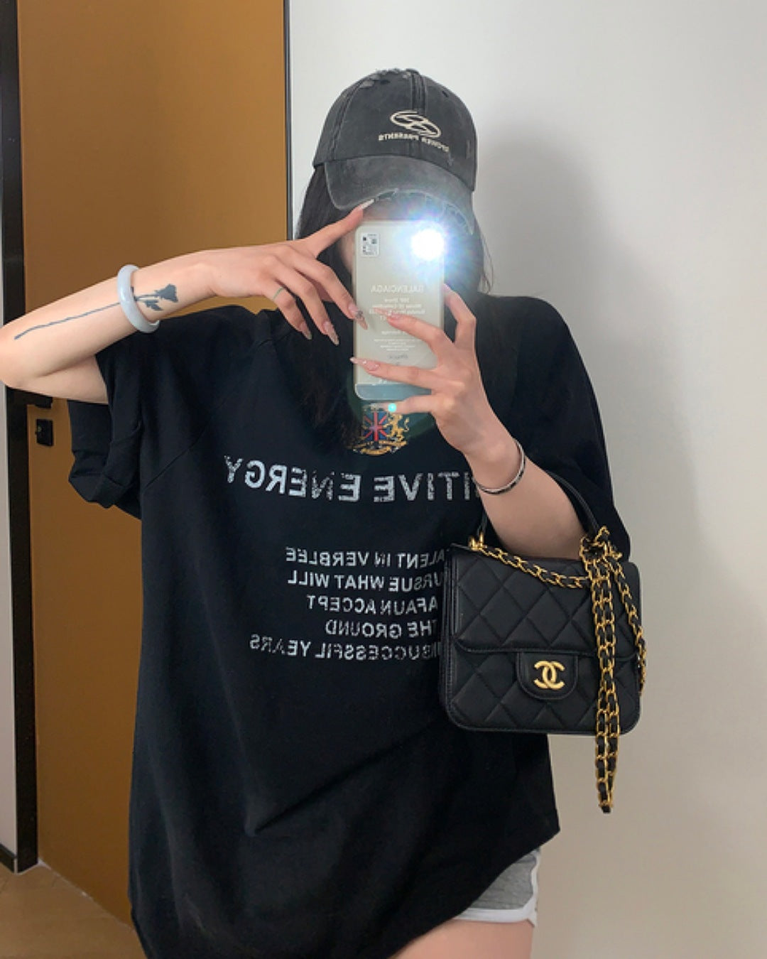 オールドデザインTシャツ SL585