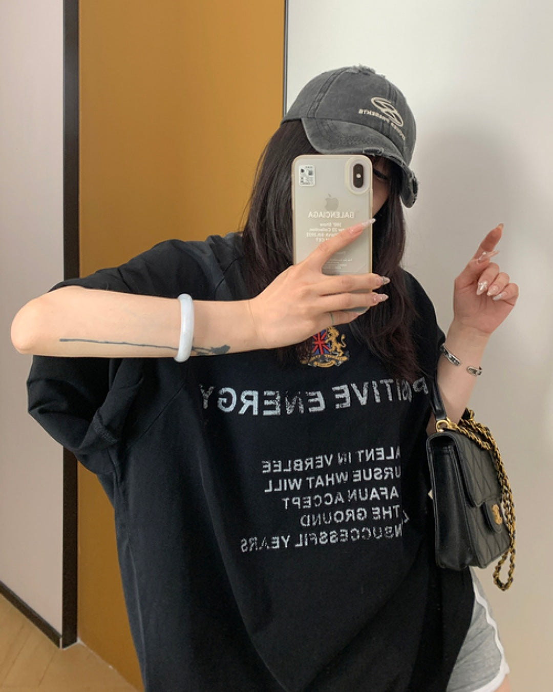 オールドデザインTシャツ SL585