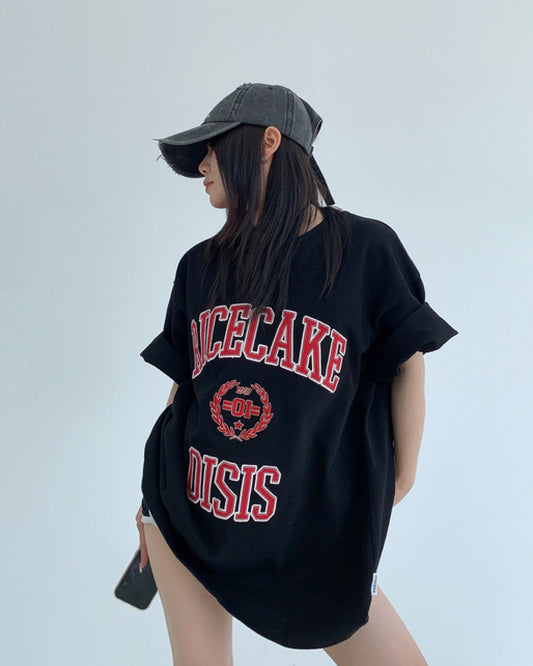 パッチワークロゴTシャツ SL589