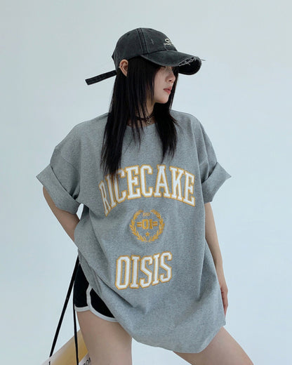 パッチワークロゴTシャツ SL589