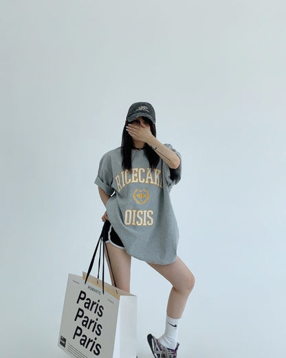 パッチワークロゴTシャツ SL589