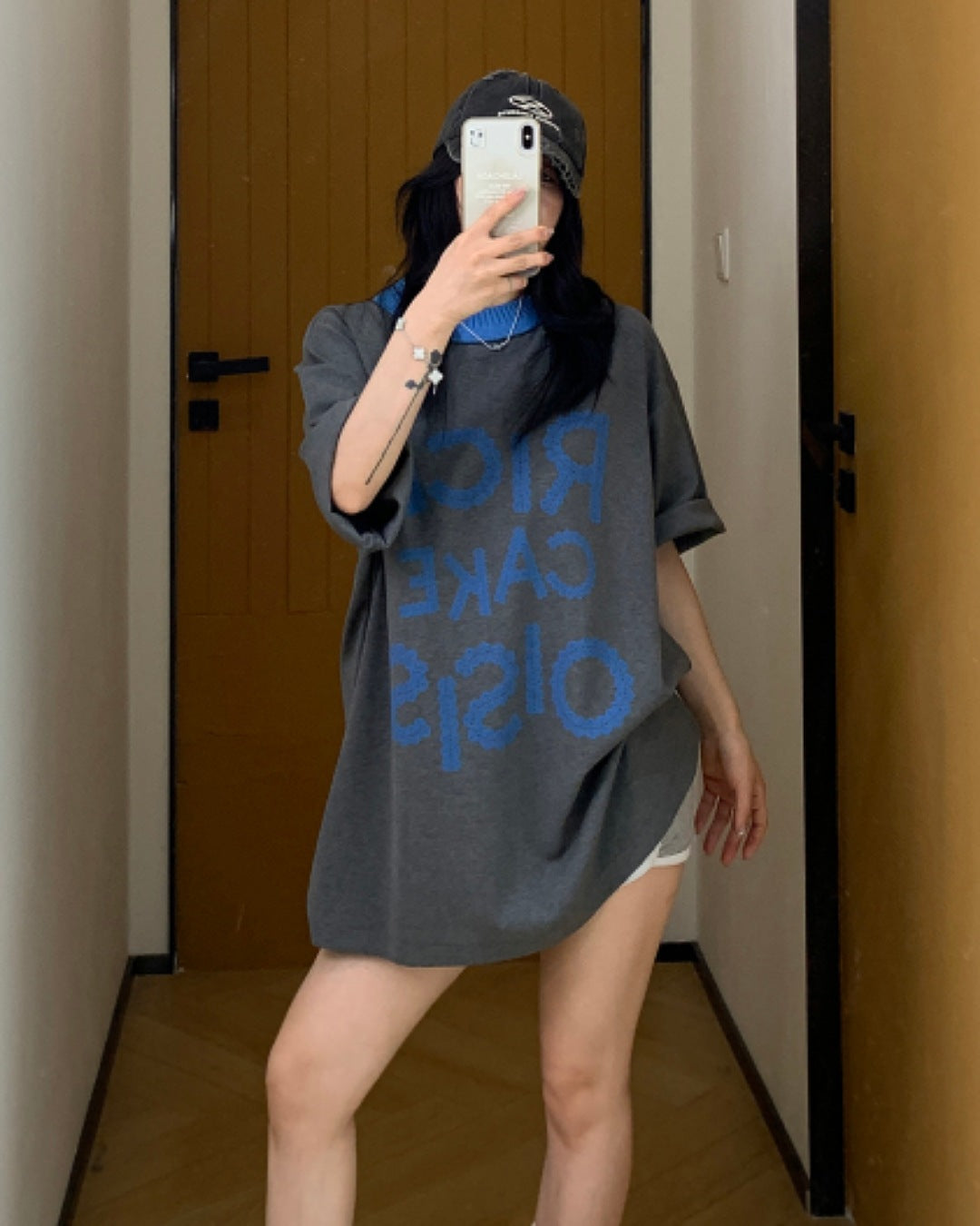 リブボトルネックTシャツ SL607