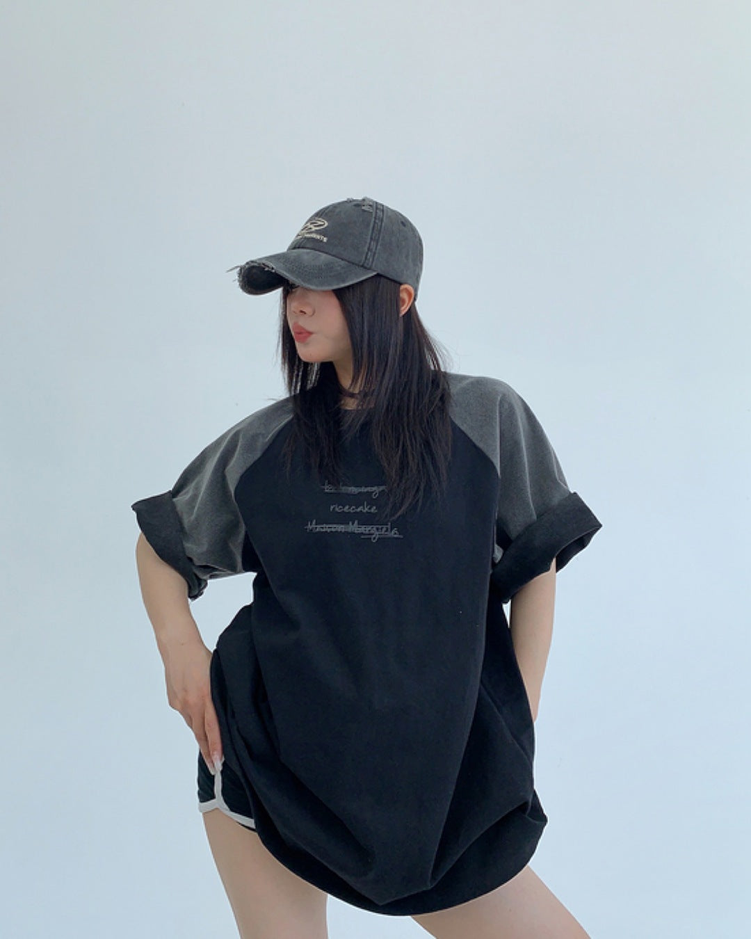 ラグランスリーブTシャツ SL627