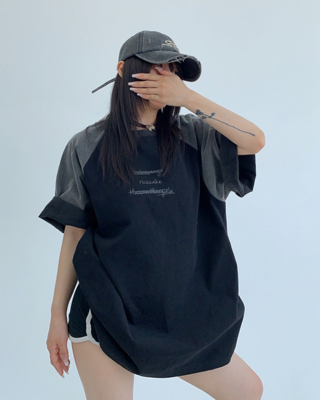 ラグランスリーブTシャツ SL627