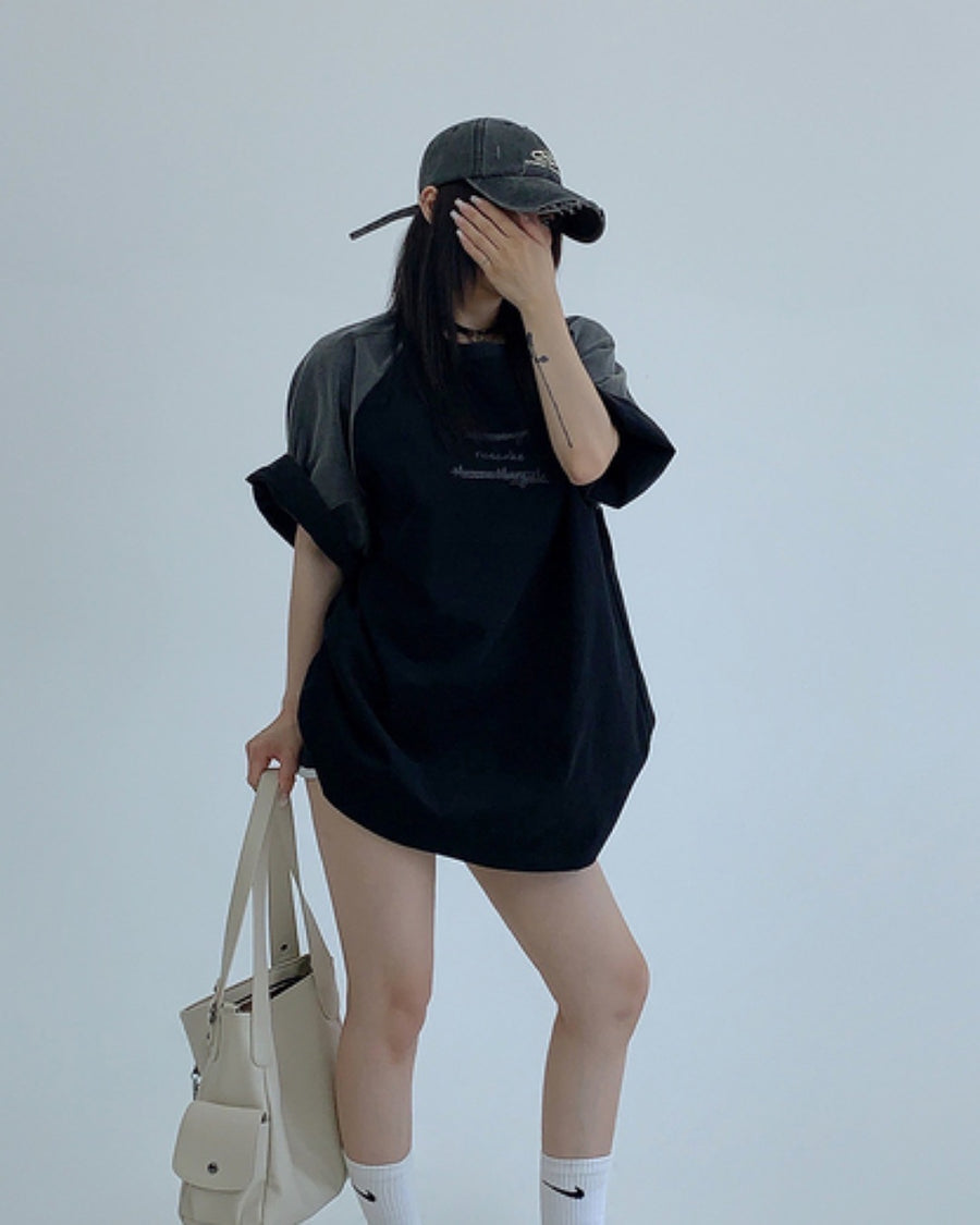ラグランスリーブTシャツ SL627