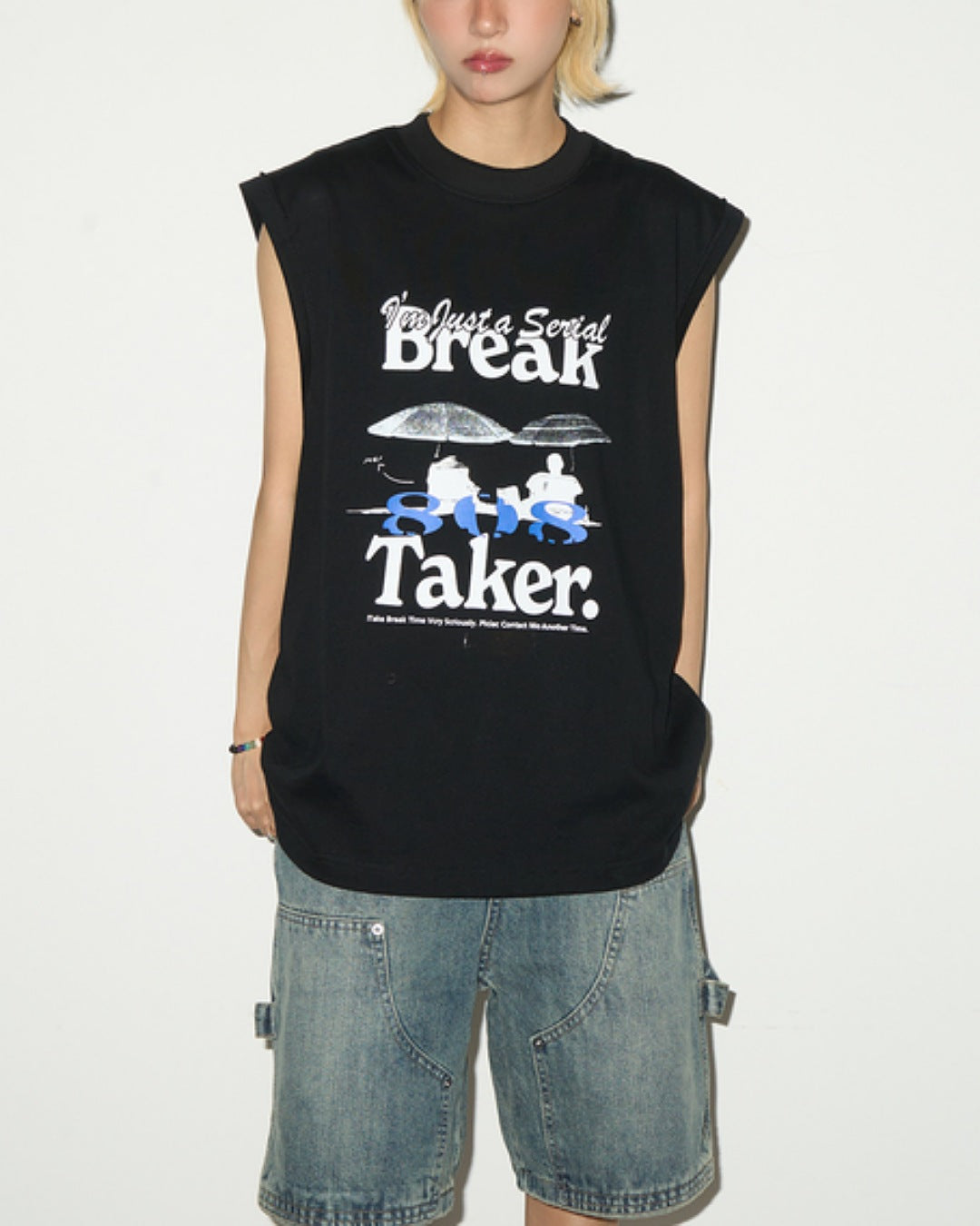 ピクチャープリントタンクトップ SL637