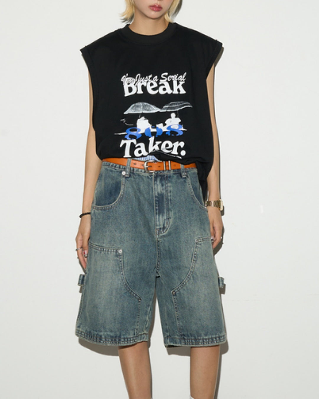 ピクチャープリントタンクトップ SL637