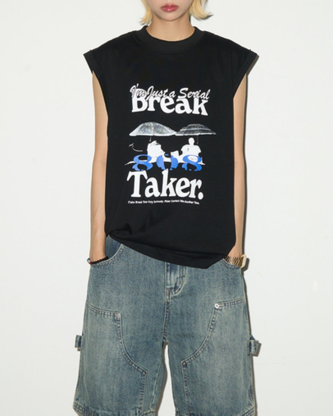 ピクチャープリントタンクトップ SL637