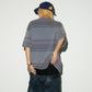 マルチカラーボーダーTシャツ SL646