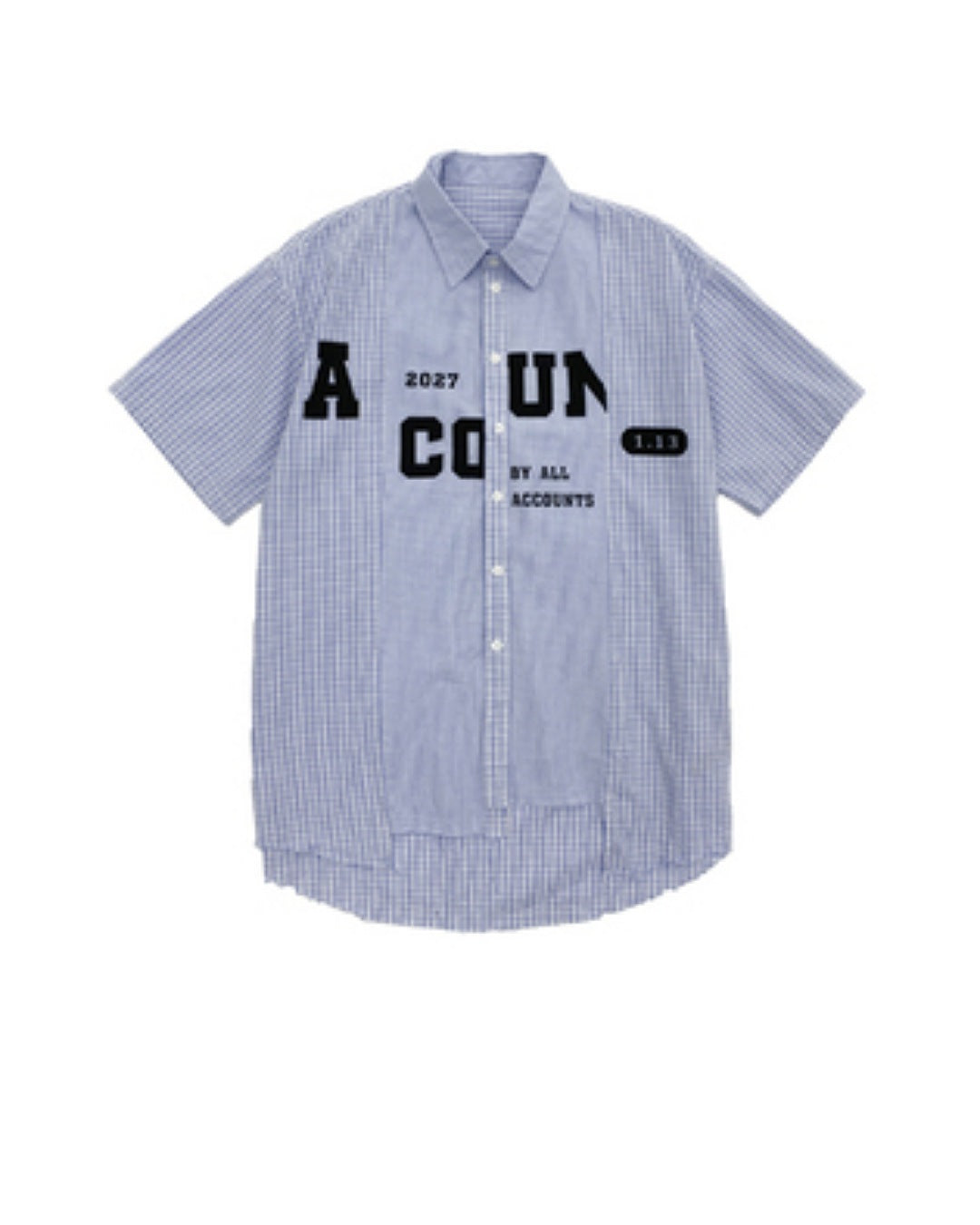 ドッキングチェック柄シャツ SL647